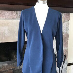'Tart' Dark Blue Blazer Type Jacket - Size Large